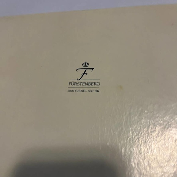 FURSTENBERG decorative Plate 1990 black white coal miner print - Picture 3 of 6